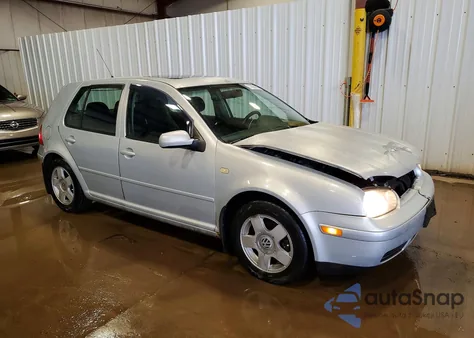 1999 Volkswagen Golf Gls z USA, uszkodzony, nr VIN WVWGC31J3XW456855